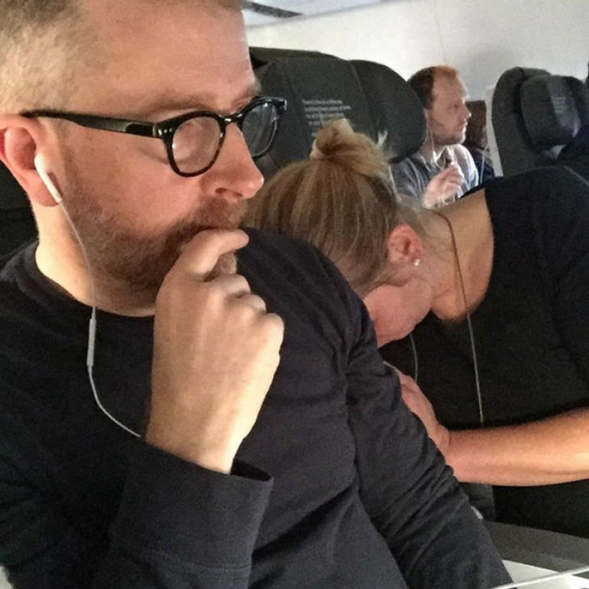 The scariest plane companions you can imagine The scariest plane companions you can imagine