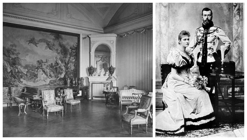 The solution of the housing issue in a royal way: where did Nicholas II and his young wife live