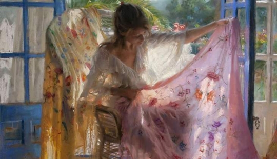 The Spaniard Vicente Romero Redondo — the world's only artist who can draw light