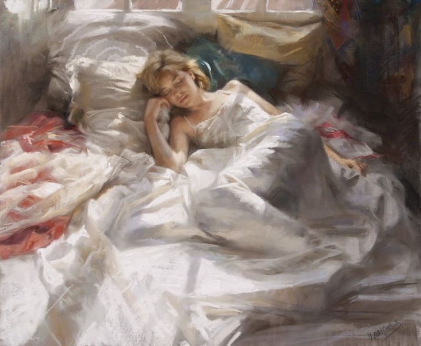 The Spaniard Vicente Romero Redondo — the world's only artist who can draw light