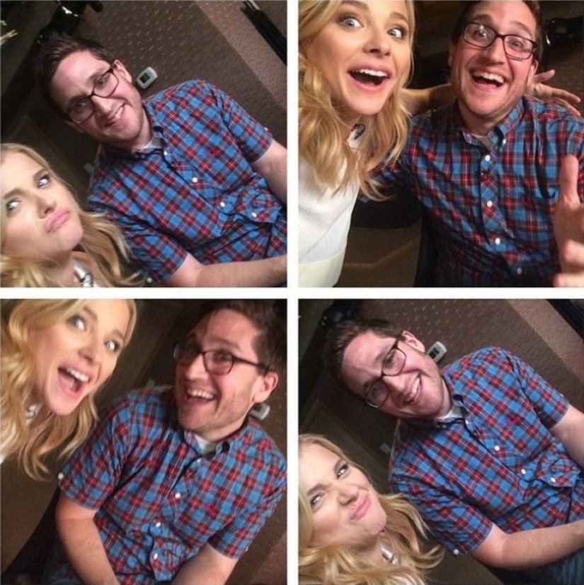 The stars represent joy, sadness and bewilderment. Some people do it well