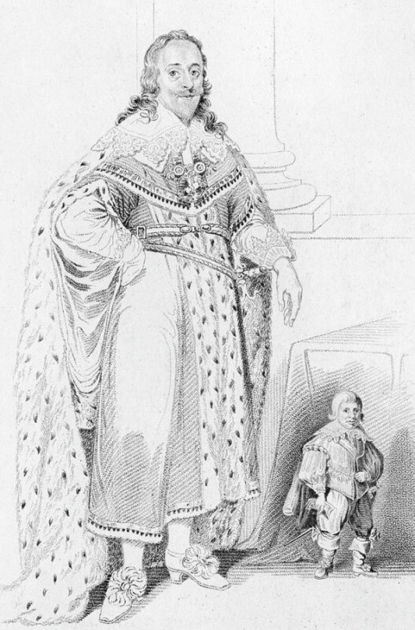 The story of the dwarf Geoffrey Hudson-knight, duelist and favorite of the English Queen The story of the dwarf Geoffrey Hudson-knight, duelist and favorite of the English Queen