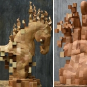 The symbiosis of analog and digital in the sculptures of hyperrealist Su Tung Han