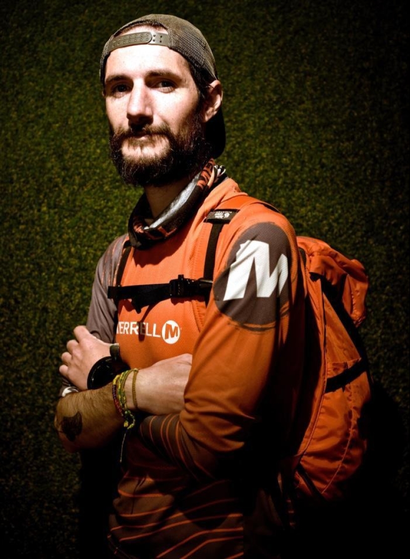 The will to live: a man without a stomach, colon and gallbladder has become a marathon runner and inspires others