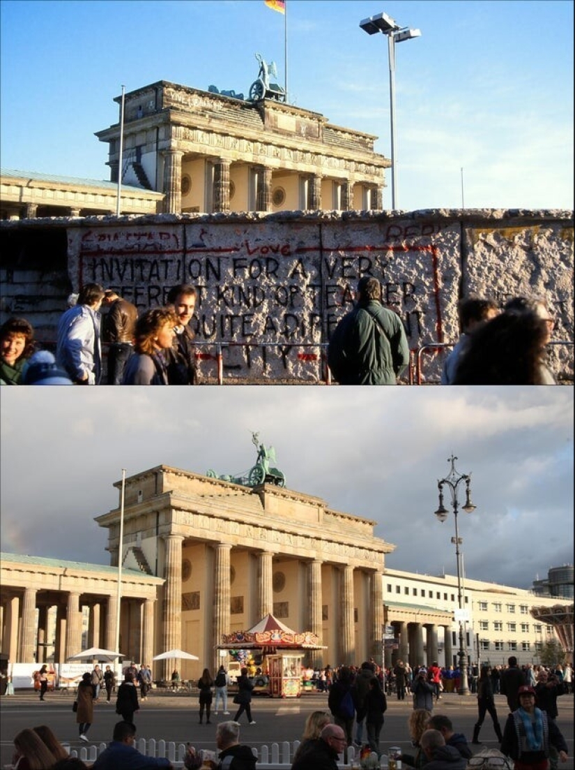 Then and now: 30 interesting photos that show the passage of time