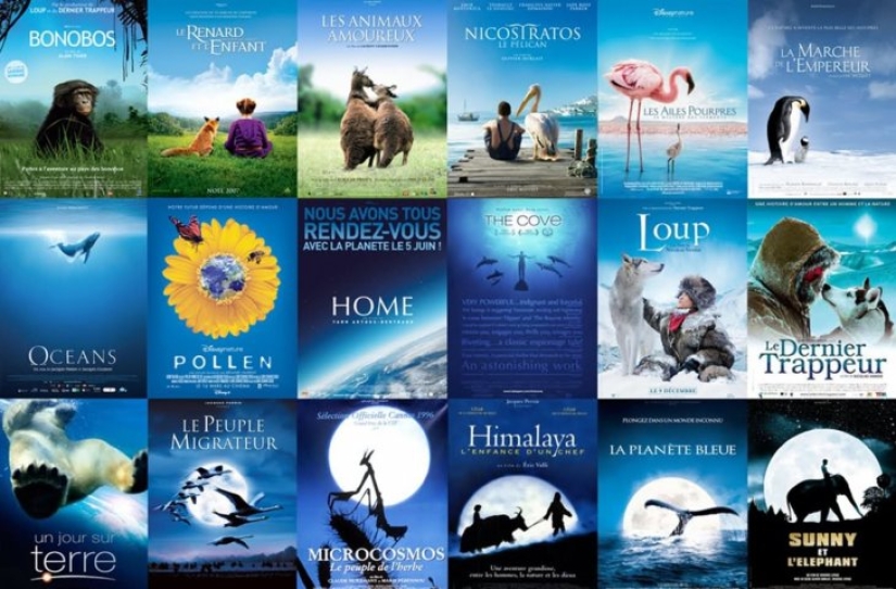 There is only 13 types of posters of modern films, and here they are There is only 13 types of posters of modern films, and here they are