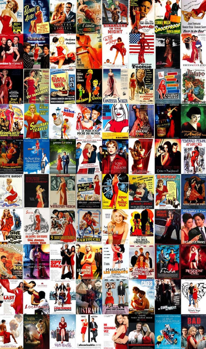 There is only 13 types of posters of modern films, and here they are There is only 13 types of posters of modern films, and here they are
