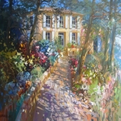 This artist paints pictures with sunbeams