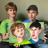 This British Artist Creates Unapologetically Expressive And Unique Portraits