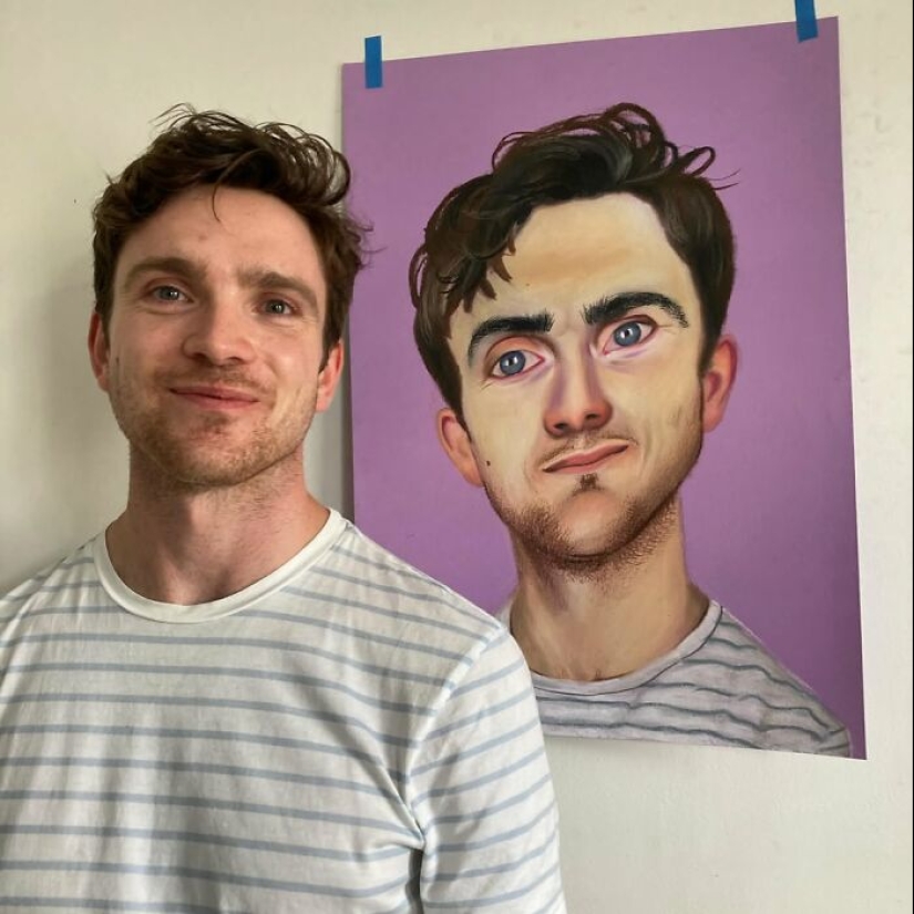 This British Artist Creates Unapologetically Expressive And Unique Portraits