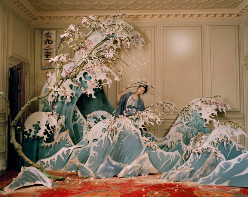 Timothy Walker y su fotografía de moda con elementos del surrealismo