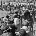 Tired of the sun: a hot summer day in 1970 at the famous Mission Beach