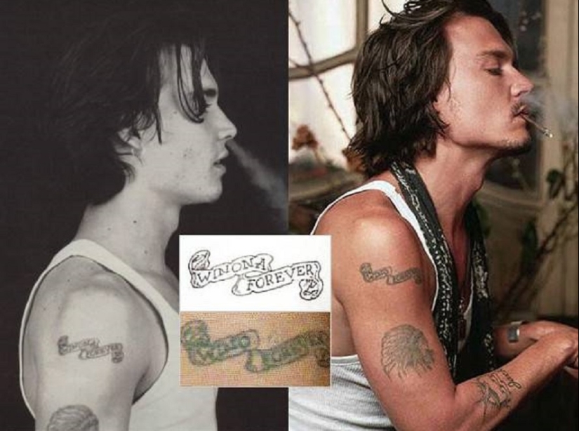To settle or not to settle: 8 celebrities who regretted their tattoos