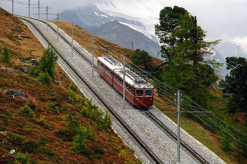 Top 5 most unusual Railways of Switzerland