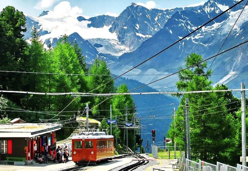 Top 5 most unusual Railways of Switzerland