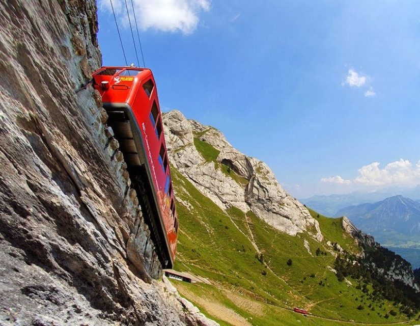 Top 5 most unusual Railways of Switzerland