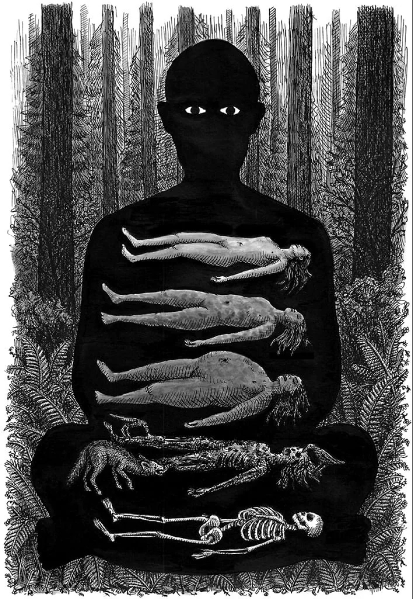 Toques de la muerte: El ilustrador Landis Blair y su arte de Crepúsculo Toques de la muerte: El ilustrador Landis Blair y su arte de Crepúsculo