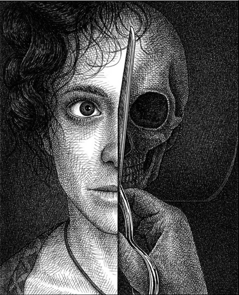 Toques de la muerte: El ilustrador Landis Blair y su arte de Crepúsculo Toques de la muerte: El ilustrador Landis Blair y su arte de Crepúsculo