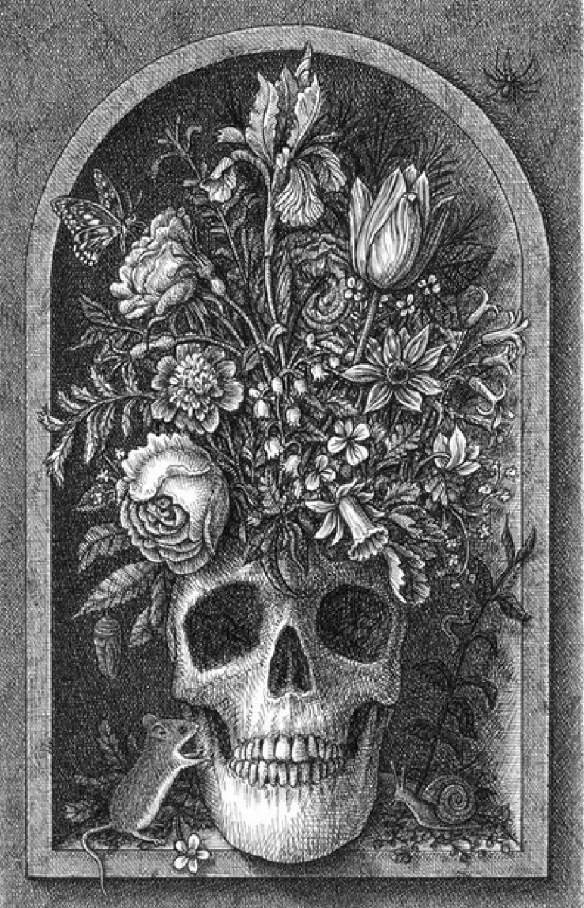 Toques de la muerte: El ilustrador Landis Blair y su arte de Crepúsculo Toques de la muerte: El ilustrador Landis Blair y su arte de Crepúsculo