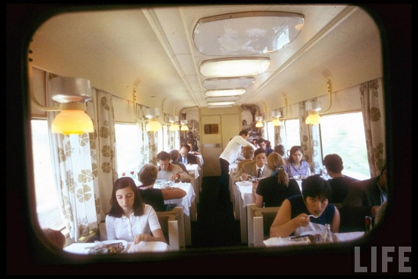 Traveling through Europe in 1970 by train Traveling through Europe in 1970 by train