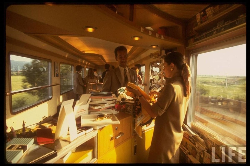 Traveling through Europe in 1970 by train Traveling through Europe in 1970 by train