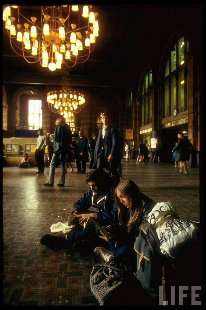 Traveling through Europe in 1970 by train Traveling through Europe in 1970 by train