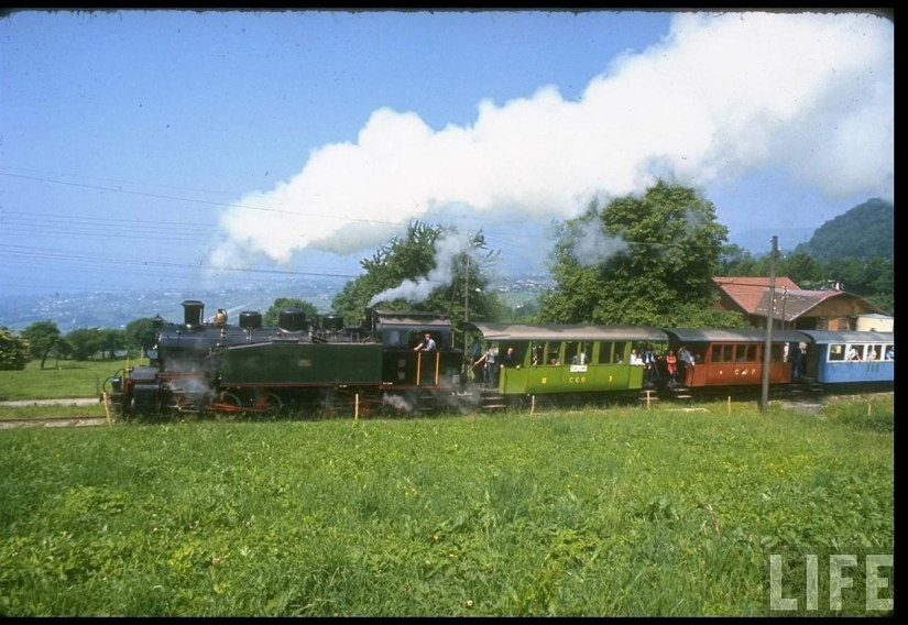 Traveling through Europe in 1970 by train Traveling through Europe in 1970 by train