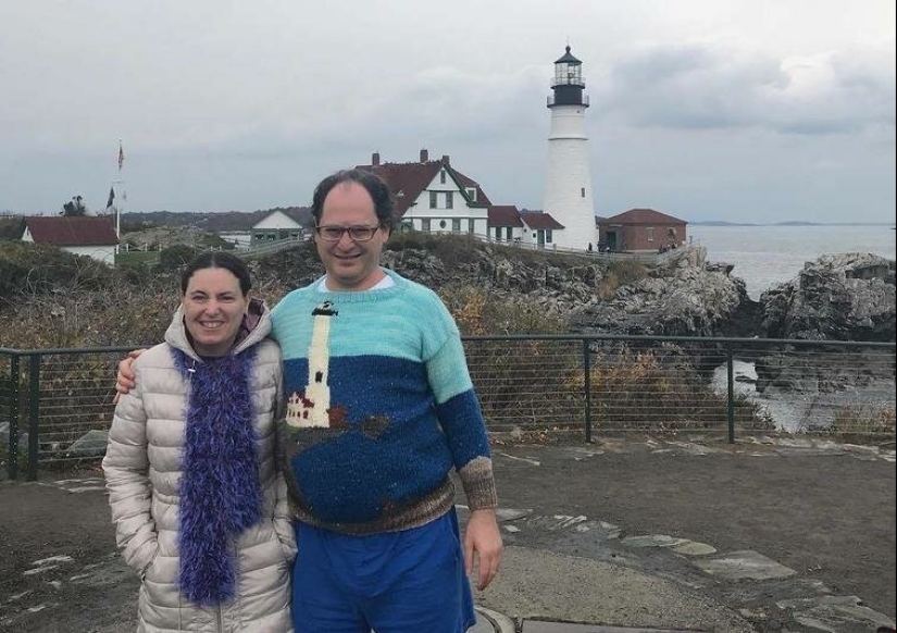 Turismo cálido: un americano teje suéteres con vistas Turismo cálido: un americano teje suéteres con vistas