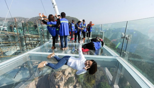 Turismo extremo en China: el entretenimiento no es para los débiles de corazón