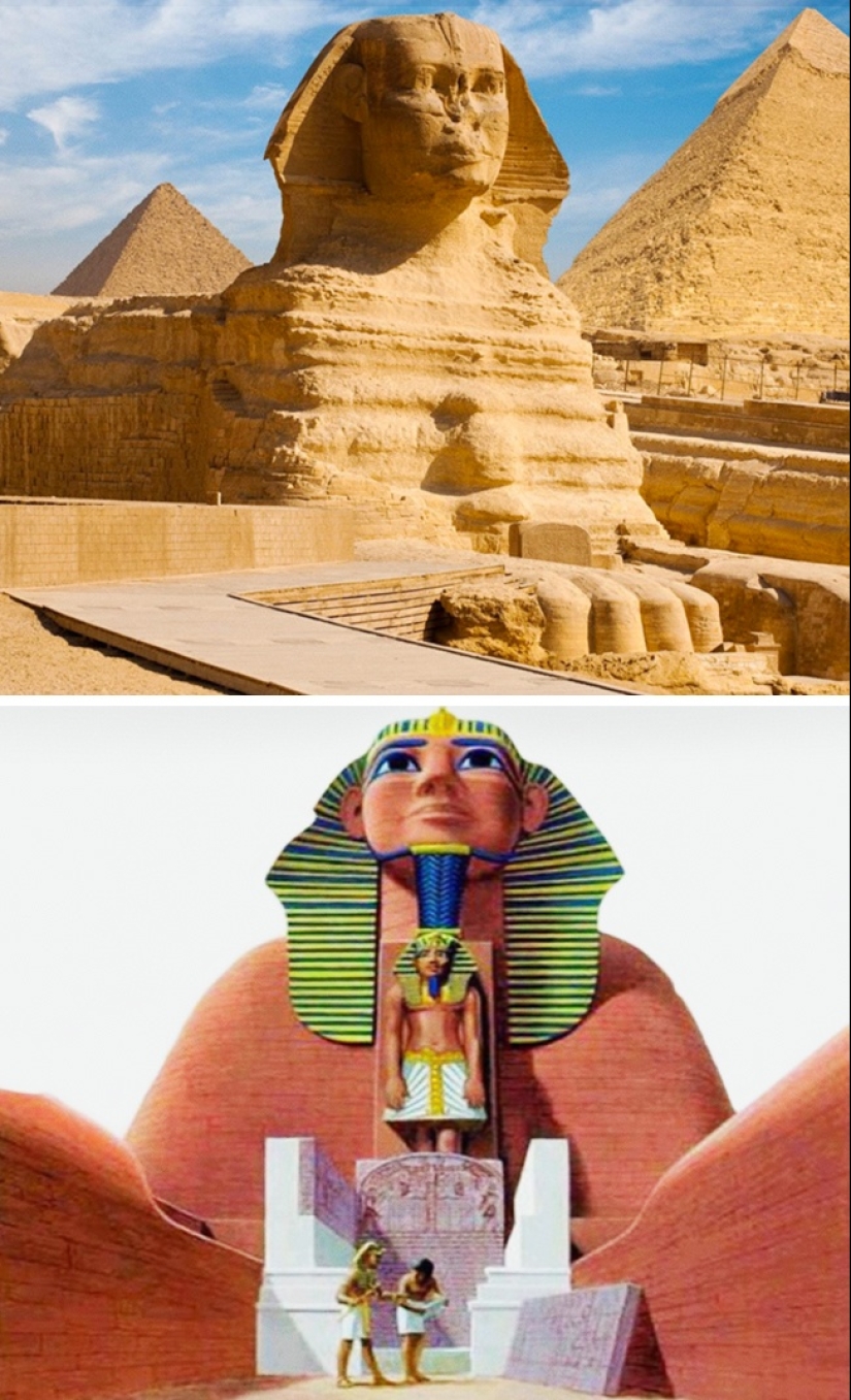 Two Da Vinci's "Giocondes", a newly made face of the sphinx and other secrets of world art Two Da Vinci's "Giocondes", a newly made face of the sphinx and other secrets of world art