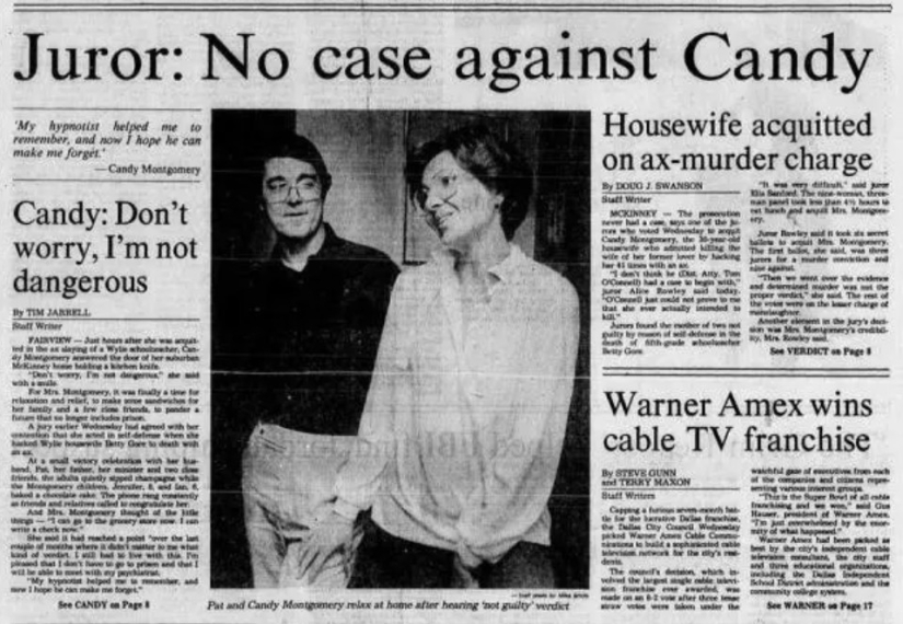 Two Housewives and an Axe, or Murder on Silicon Prairie Two Housewives and an Axe, or Murder on Silicon Prairie