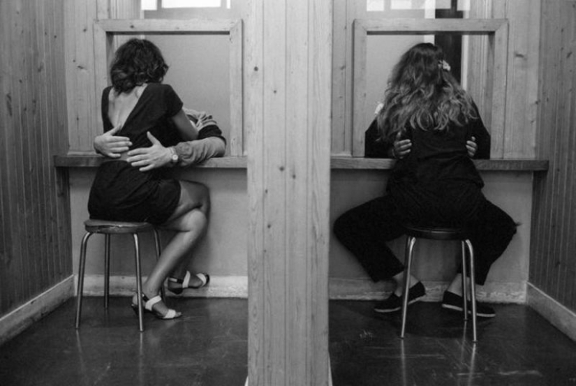 "Una hora de alegría, presos": donde tienen lugar las citas de los presos "Una hora de alegría, presos": donde tienen lugar las citas de los presos