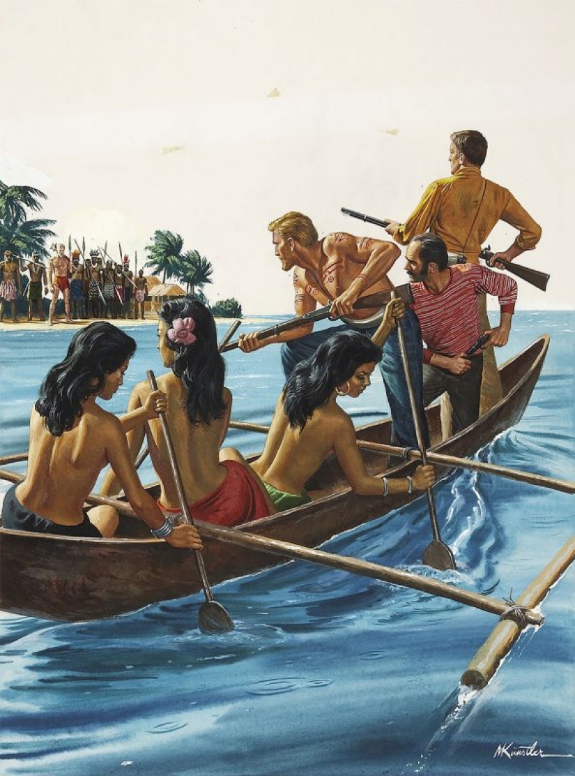 Una mezcla de espías, bellezas, nazis y héroes en impresionantes ilustraciones de Mort Kunstler Una mezcla de espías, bellezas, nazis y héroes en impresionantes ilustraciones de Mort Kunstler