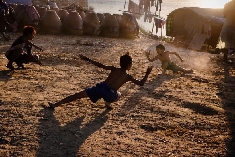 Una serie de fotos del legendario Steve McCurry "El poder del juego"