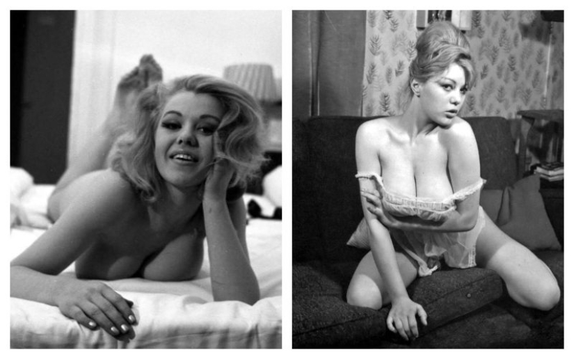 Una sexy Margaret Nolan: Tetona sexo bomba de mojigata Inglaterra