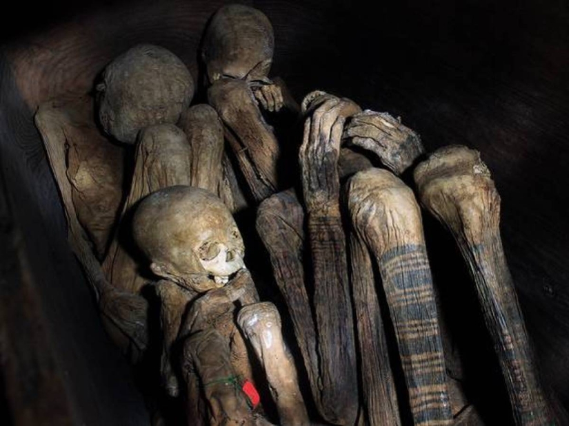 Unique fire mummies of Kabayan Unique fire mummies of Kabayan