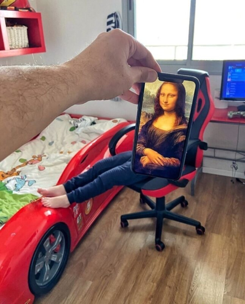 Unusual in the ordinary: 30 funny photo collages made with a smartphone