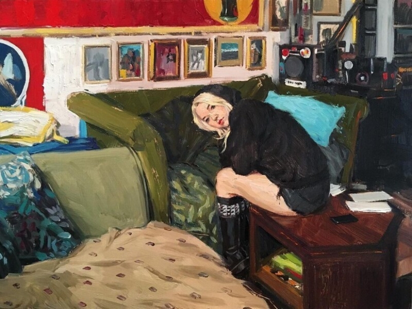 "Vida en la ciudad": Excelentes pinturas al óleo modernas de Vincent Jarrano