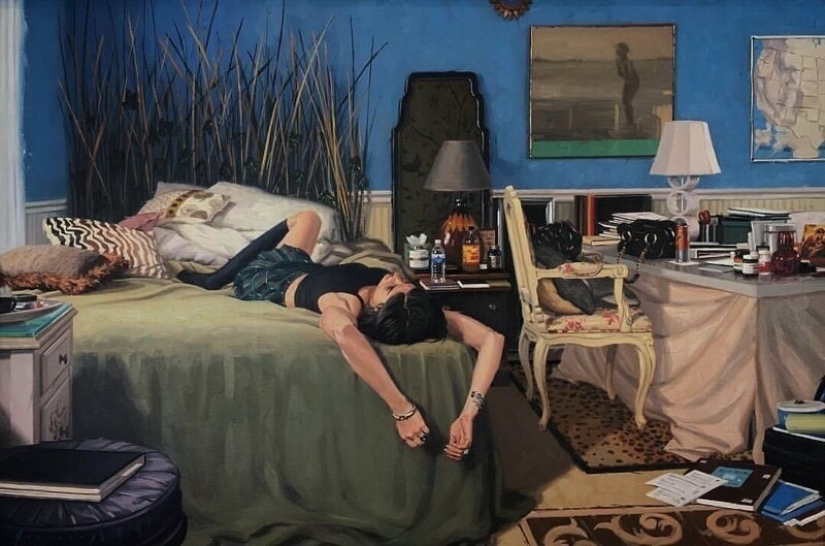 "Vida en la ciudad": Excelentes pinturas al óleo modernas de Vincent Jarrano