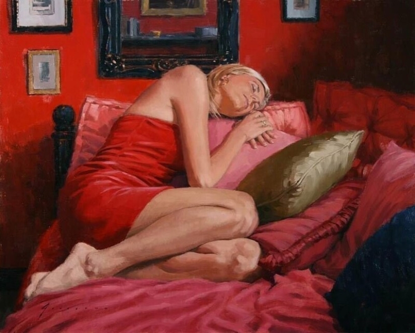 "Vida en la ciudad": Excelentes pinturas al óleo modernas de Vincent Jarrano