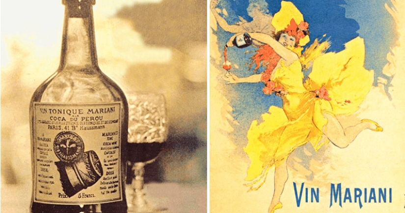 Vin Mariani-vino con cocaína, que bebían Papas, escritores y políticos