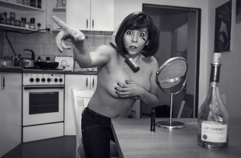 "Visita inesperada" de un fotógrafo checo "Visita inesperada" de un fotógrafo checo