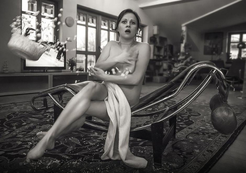 "Visita inesperada" de un fotógrafo checo "Visita inesperada" de un fotógrafo checo