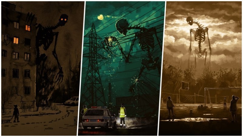 "Visual necromancy": a frightening world of a digital artist Boris rumble "Visual necromancy": a frightening world of a digital artist Boris rumble