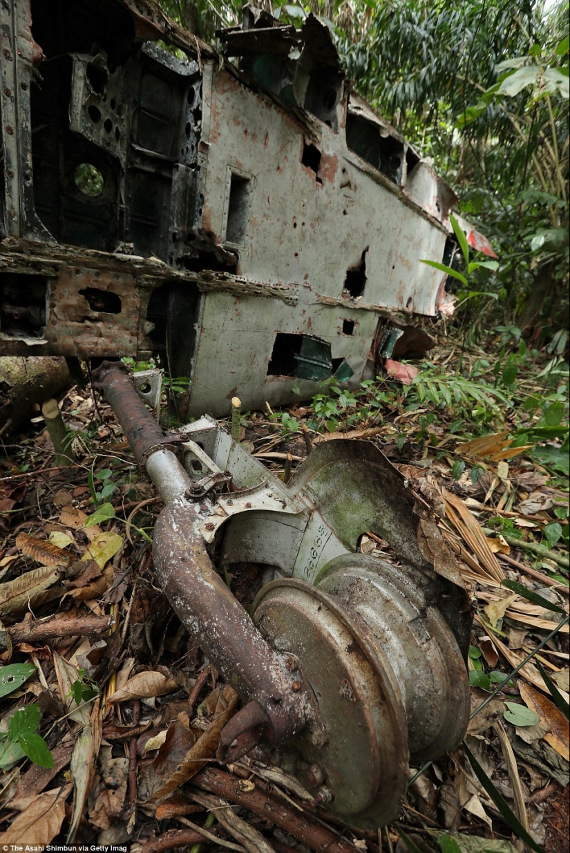 War Machines of the Second World War, lost on distant islands in the Pacific Ocean