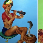 We haven't seen this before - Indian pin-up