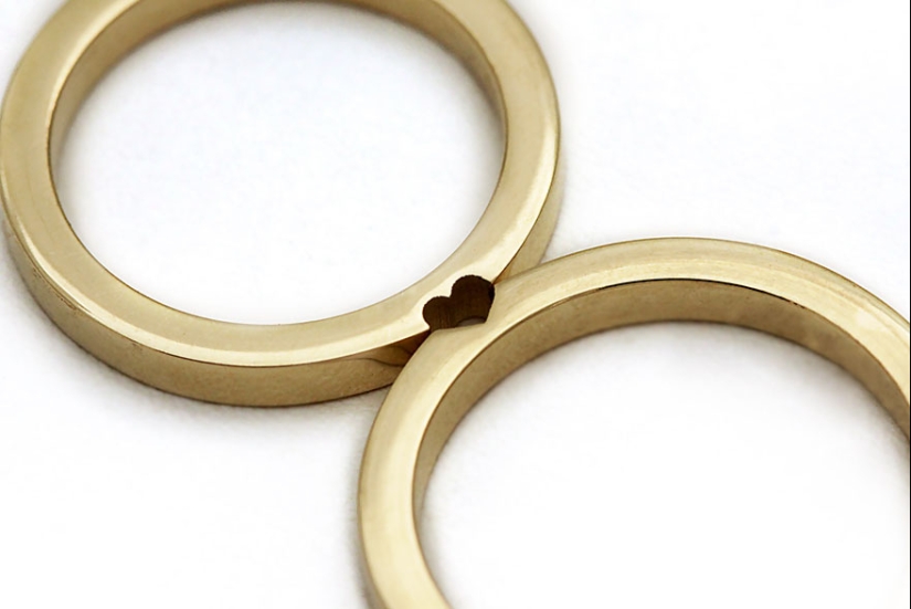 Wedding rings that become one Wedding rings that become one
