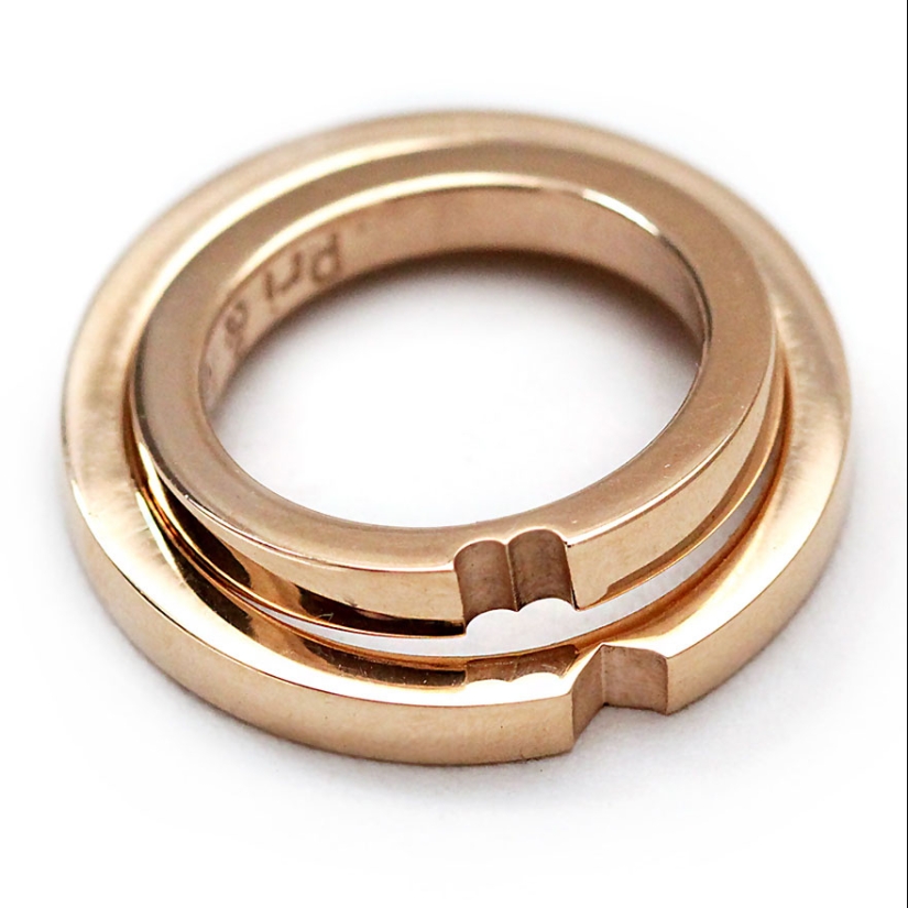 Wedding rings that become one Wedding rings that become one