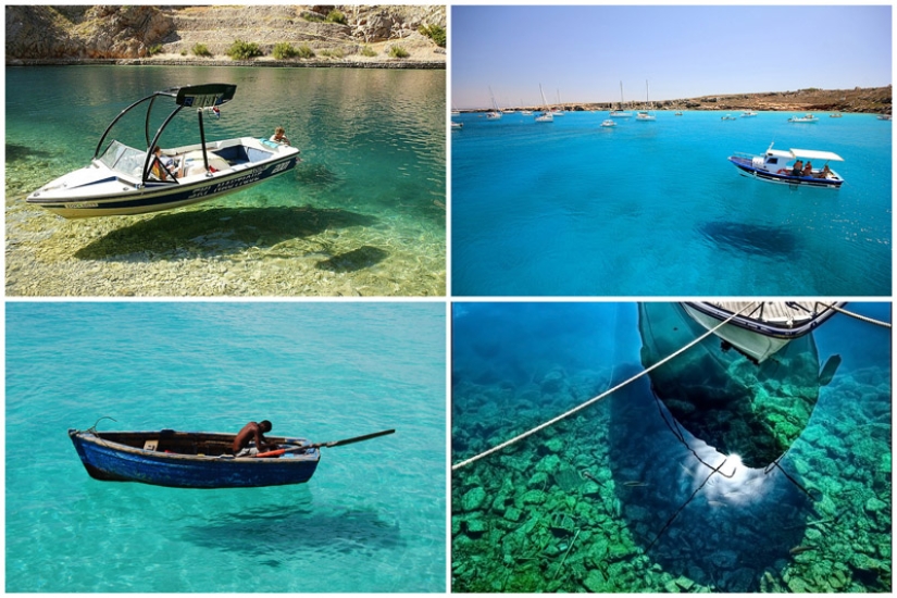 Weightlessness on the water Weightlessness on the water