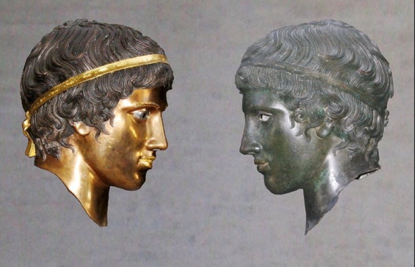 What ancient Greek sculptures actually looked like What ancient Greek sculptures actually looked like